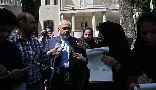 ظريف : الملف النووي من اختصاص رئيس الجمهورية