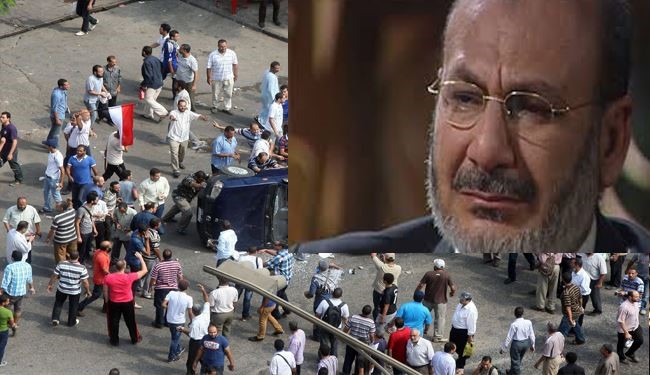 انفعال عضو برجسته اخوان المسلمین در بازجویی!