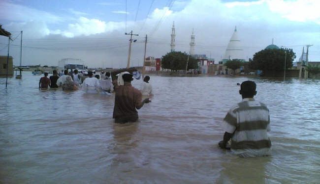 اكثر من نصف مليون سوداني تضرروا بالفيضانات