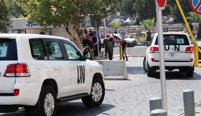 المفتشون الدوليون واليوم الاخير لمهمتهم بسوريا