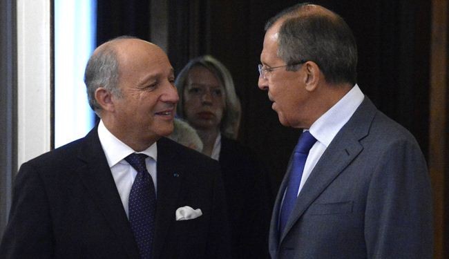 لافروف يتحدث عن تفاهم حول جنيف2 وفابيوس يؤكد ان الحل سياسي