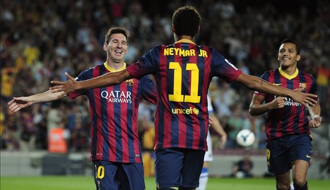 قطار برشلونة يواصل التقدم ويتجاوز محطة سوسييداد