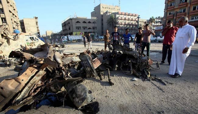 جرحى بانفجار سيارة مفخخة في اربيل شمالي العراق