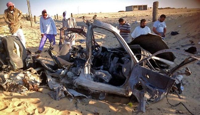 مقتل 4 جنود مصريين بتفجير مفخخة في سيناء