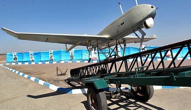 الطائرة الايرانية بلا طيار 