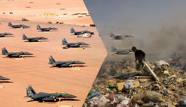 الفقر والإنفاق العسكري لدول مجلس التعاون