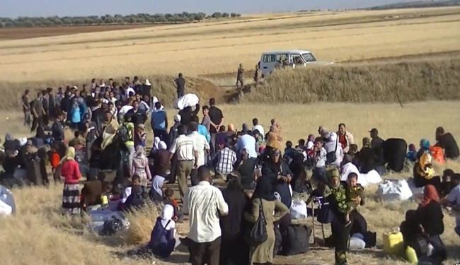 دعوة دول الجوار السوري الى فتح حدودها