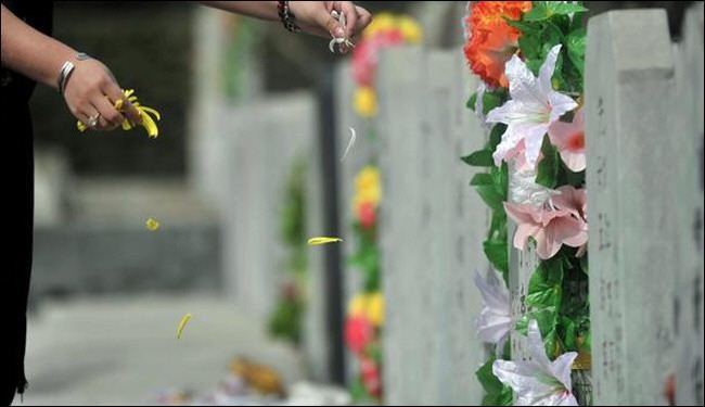هكذا شاء القدر.. ايطالية تموت في قبر زوجها
