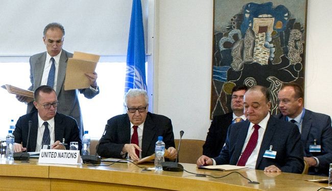 اجتماع تحضيري في جنيف للمؤتمر الدولي حول سوريا