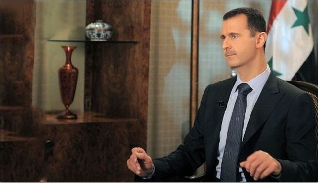 الرئيس السوري:الحسم الميداني سيكون خلال 6 أشهر