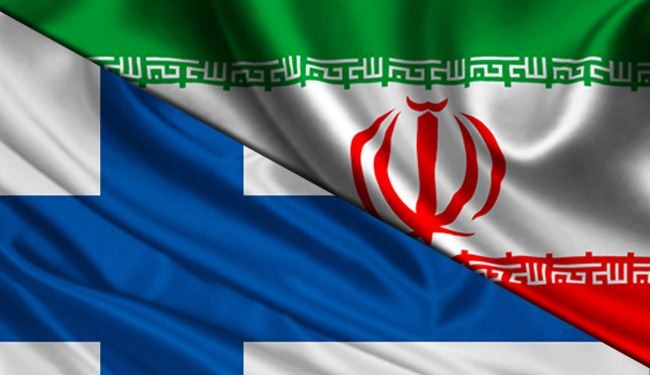 فنلندا مستعدة للمشاركة في مشاريع إقتصادية بايران