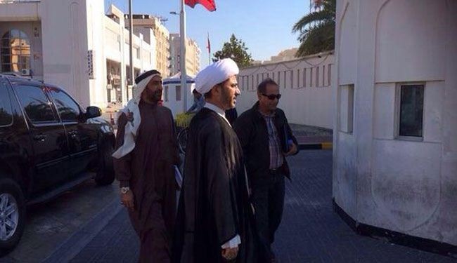 الأمن البحريني يعتقل الشيخ علي سلمان وينكل بالمتضامنين معه