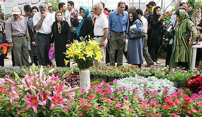 إيران تصدر ما قيمته 45 مليون دولار من الزهور
