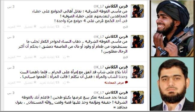 صور/نساء الغوطة يفجرّن الحرب بين التكفيريين بسوريا!