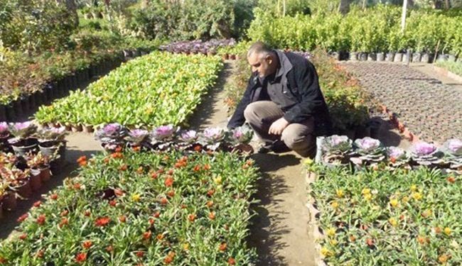 الحلة..زهور ونباتات باسماء ضحايا التفجيرات الـ