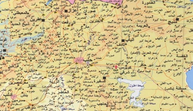 پاکسازی کامل مناطقی از ریف حلب به‌دست ارتش سوریه