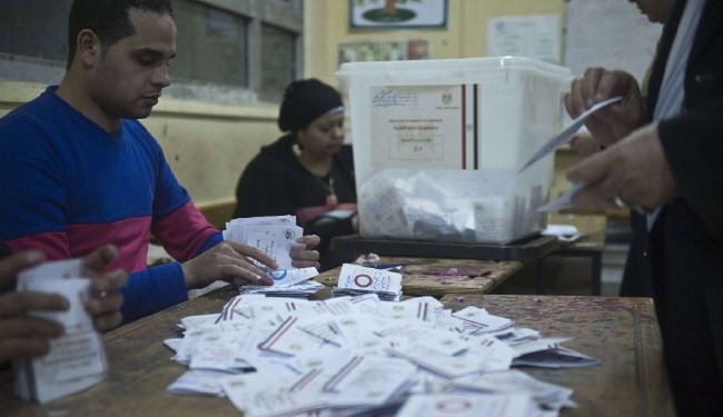 نسبة الموافقة على الدستور المصري ربما تزيد على 95 في المئة