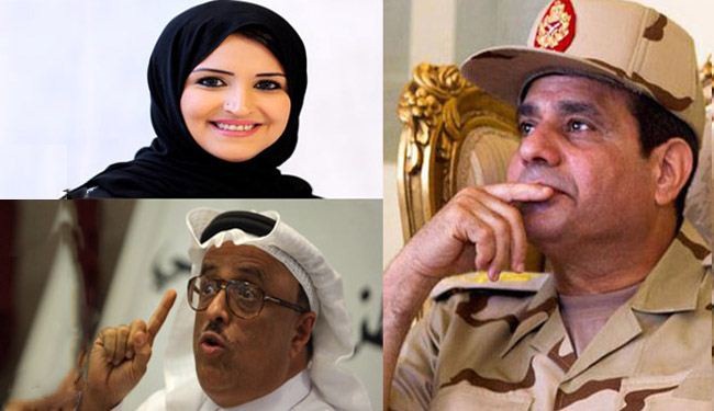 كاتبة سعوية تتضرع إلى الله بأن يحشرها في الجنة مع خلفان والسيسي