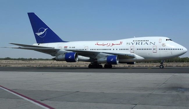 هواپیمای سوری فرودگاه آتن را ترک کرد