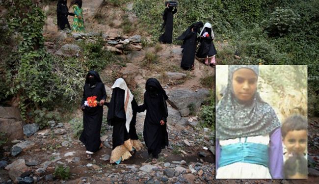 بالصورة/الشرطة اليمنية تمنع تزويج طفلة ذات 8 أعوام