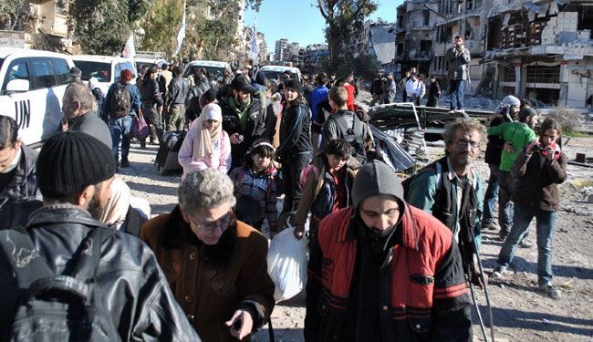 تمديد وقف إطلاق النار لإجلاء باقي المدنيين في حمص