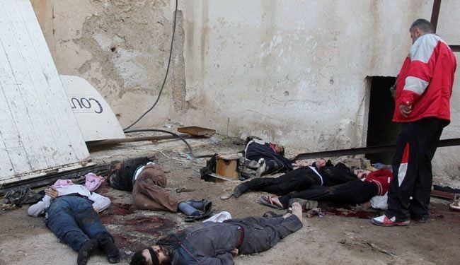 جنایت داعش در حومه حلب پیش از عقب‌نشینی