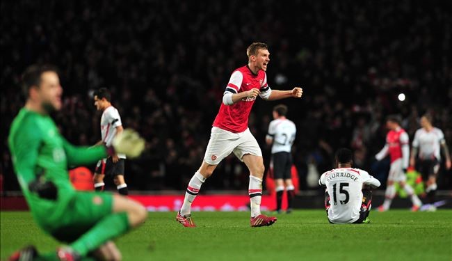 ارسنال يثأر من ليفربول في كأس انجلترا