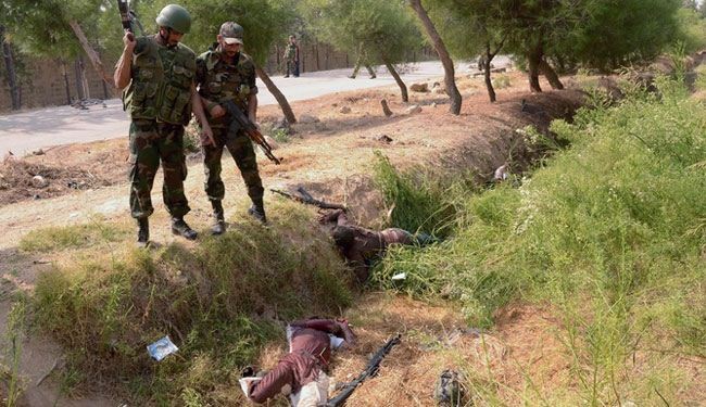 الجيش السوري يقضي على 76 ارهابيا في عمليات نوعية