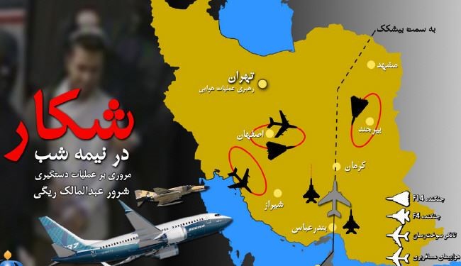 ریگی چگونه شکار شد؟
