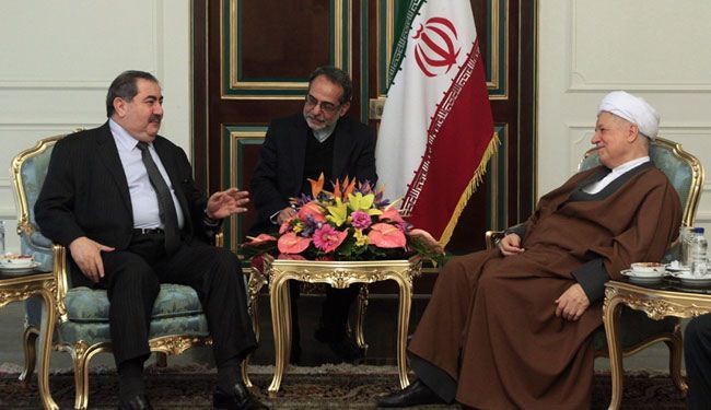 رفسنجاني يتحدث لزيباري عن عدو مشترك لجميع دول العالم..