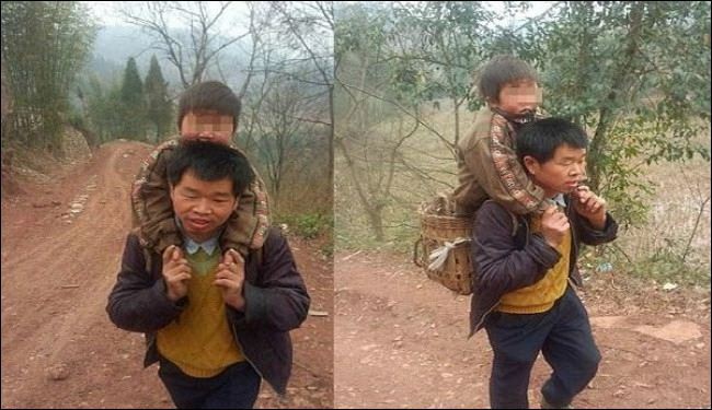 هل شاهدت افضل أب في العالم؟ اليكم صوره