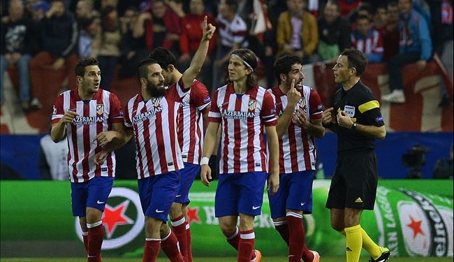 اتلتيكو مدريد الى ربع النهائي
