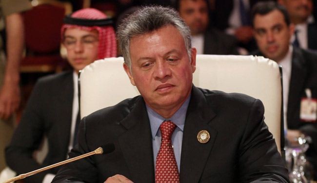 ملك الاردن: استمرار ازمة سوريا ينذر بنتائج كارثية