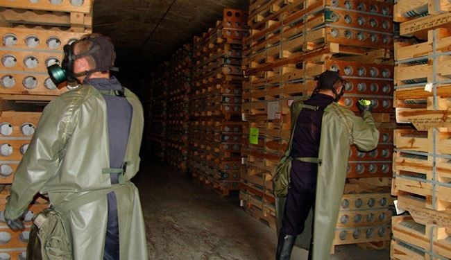 سوریه انتقال مواد شیمیایی به خارج را متوقف کرد