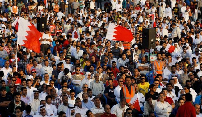 تظاهرات في البحرين تضامنا مع الاسير الكفيف علي سعد