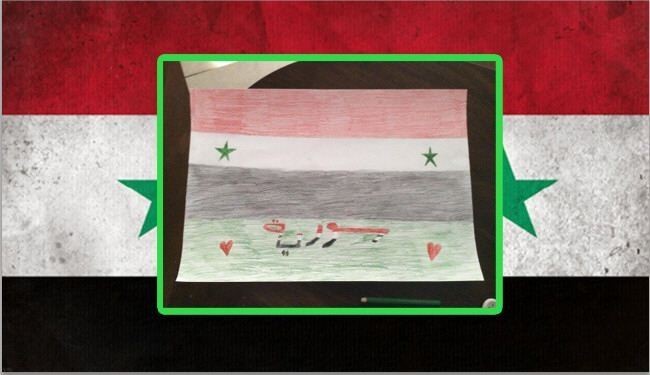 فرزند بشار اسد، پرچم سوریه را چگونه می‌بیند؟