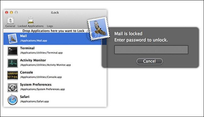قفل البرامج في نظام ماك Mac بكلمة مرور