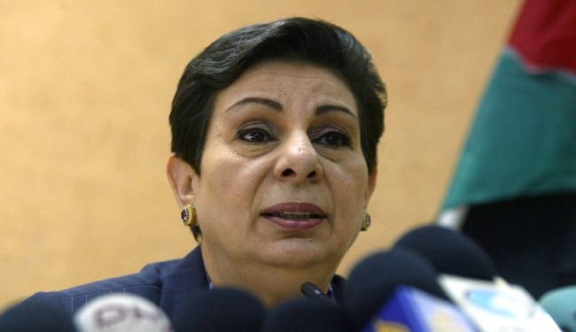 عشراوي: ليس على حماس الاعتراف بإسرائيل