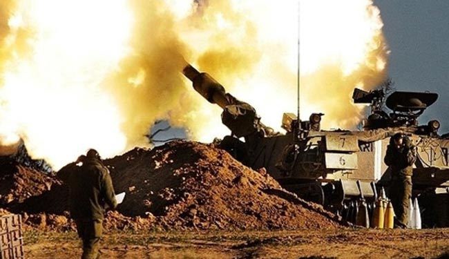 المدفعية الاسرائيلية تساند المسلحين في القنيطرة
