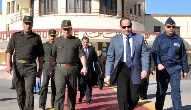 سیسی: کمک گرفتن از اعراب 