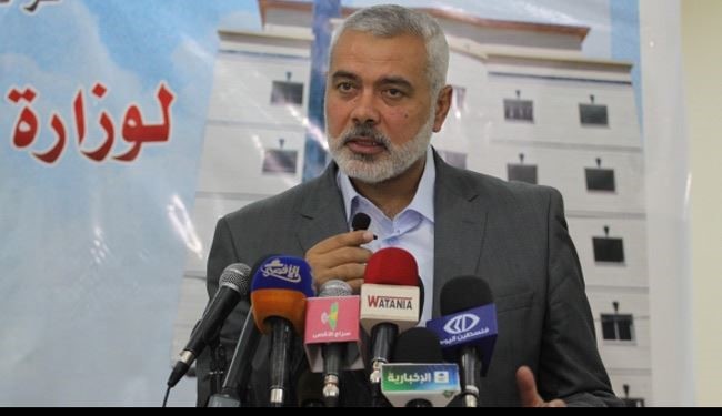 هنية: نسلم الحكم طواعية لأجل وحدة الشعب الفلسطيني