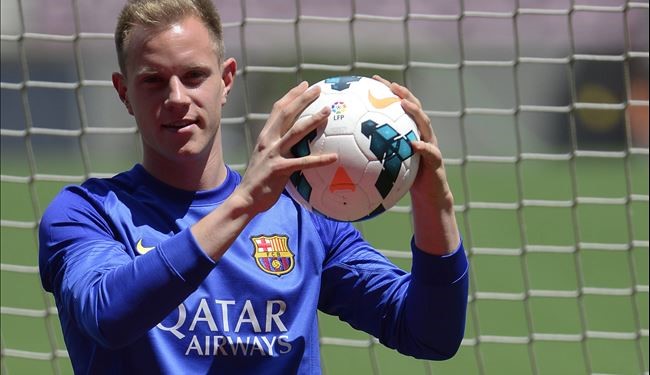 الحارس تير شتيجن يوقع رسميا لبرشلونة