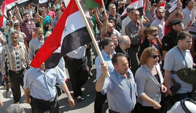 حمایت سوري هاي مقيم آمريكا از انتخابات