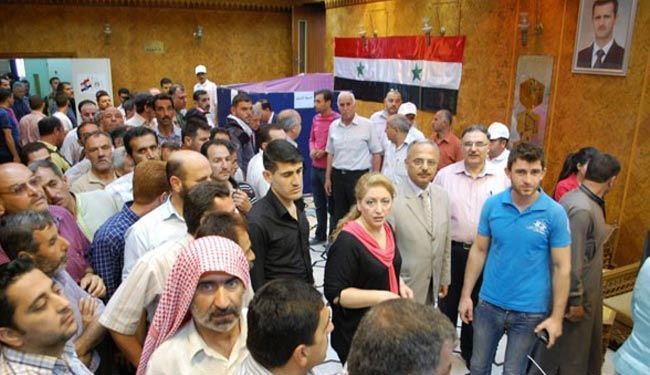 انتخابات سوریه 5 ساعت تمدید شد