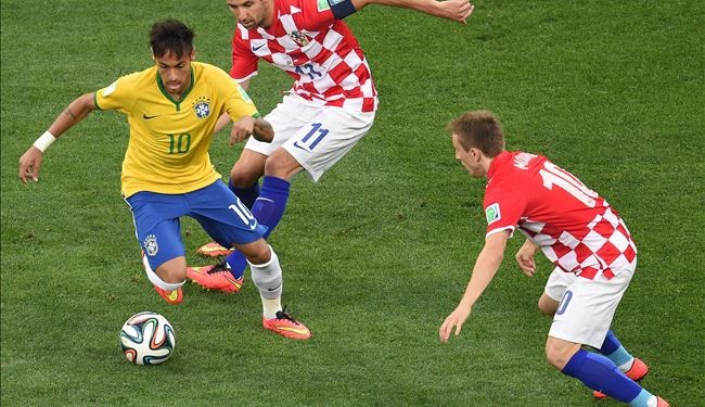 اشعاع نيمار ينقذ البرازيل من فخ الافتتاح