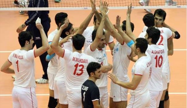 الطائرة الایرانیة تفوز علی بولونیا في الدوري العالمي