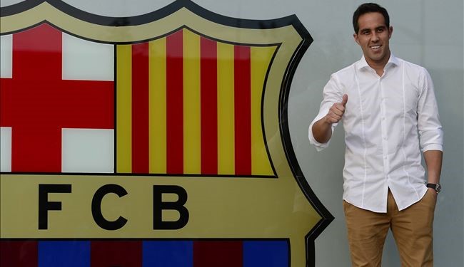 كلاوديو برافو يصل إلى برشلونة