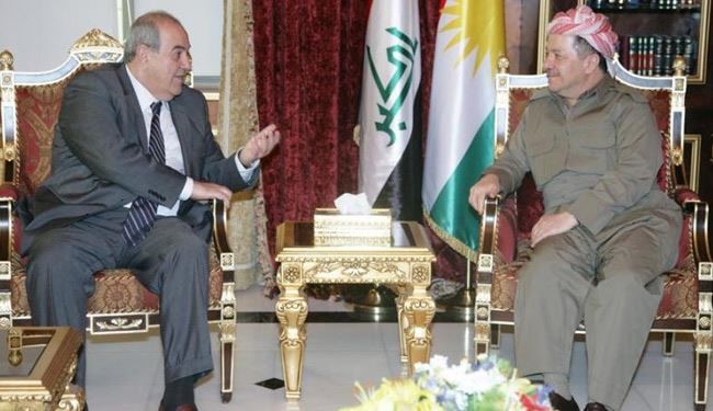 بارزاني يجتمع مع إياد علاوي في أربيل
