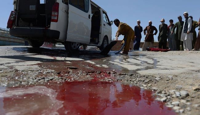 انفجار مرگبار در افغانستان + عکس
