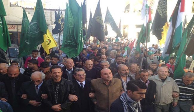 احزاب لبنانی از مقاومت فلسطین حمایت کردند